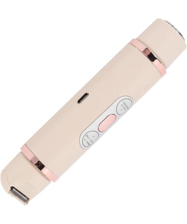 Naroote 2in1 Hair Clipper Double Head Easy to Clean Female Body Hair Trimmer for Legs Armpits Lips Bikini Hair BROWN - Buy Online on GoSupps.com