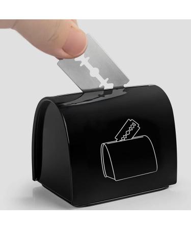 Buy X Razor Blade Storage Box | Black Recycling Box for Safe Disposal | International Shipping Available - Buy Online on GoSupps.com