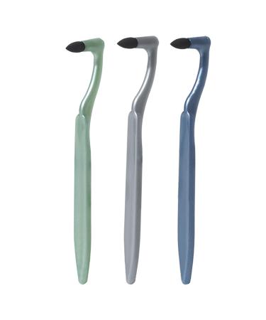SHUBEIEUMI Tartar Remover 3 Pack Toothbrush Stain Remover Professional Teeth Cleaning for Removes Discoloration