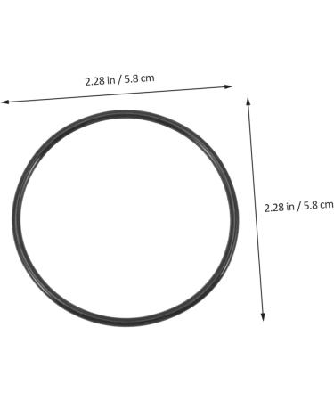 FAVOMOTO 40 Pcs Hand ring child jelly rubber band elastic Bracelet jewelry silicone jelly bracelets Gift silicone bracelets rave bracelets wristband friendship bangles Hair ring 5.8x5.8cmx2pcs Blackx2pcs - Buy Online on GoSupps.com