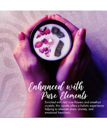 Healing Remedies & Ritual Supplies - Purple Manifestation Candles for Emotional Support | Release Emotional Burdens - Buy Online on GoSupps.com