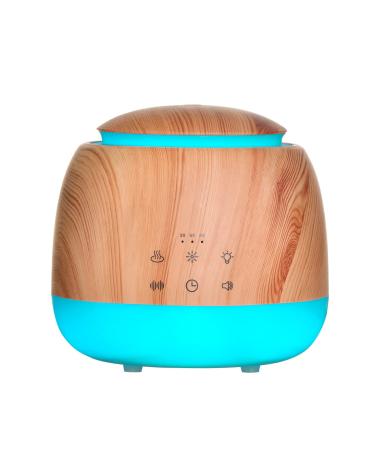 Vonokee Aromatherapy Essential Oil Diffuser,White Noise Machine,Mist Humidifier with 7 LED Color Lights,10 Soothing Sounds,Night Light,Timer, Waterless Auto Shut off Sleep Sound Machine for Baby,Adult Wood Grain