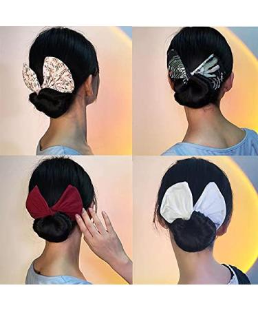 Deft Dutt Hair Accessories - Magical Hair Knot & Twist Hairstyles | Multi-Colored Flexible & Reusable 3-Piece Set - Buy Online on GoSupps.com