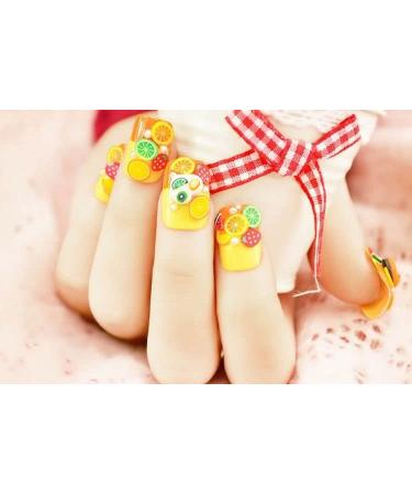 Crafare 15 Boxes Fruit Nail Art Slices - 3D Fruits Confetti for DIY Crafts, Slime Making, and Cellphone Decoration - Buy Online on GoSupps.com