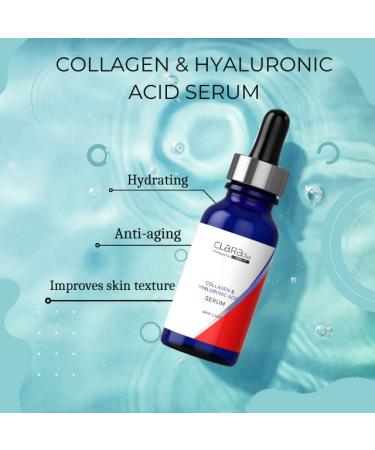 Collagen & Hyaluronic Acid Serum - Buy Online on GoSupps.com