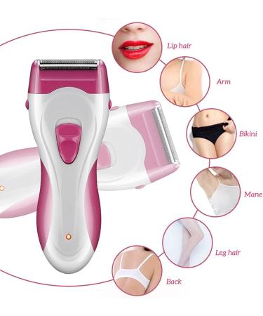 Advanced Wireless Women's Electric Razor - Painless Lady Shaver for Armpits Legs & Bikini | Wet/Dry Use - Buy Online on GoSupps.com
