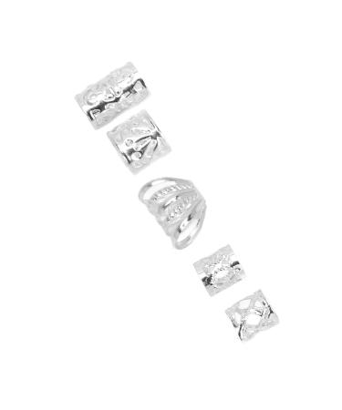 300 Pieces Silver Beard Beads - Lightweight Comfortable & Durable for Stylish Grooming - Buy Online on GoSupps.com