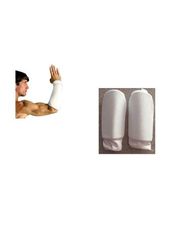 ProForce Forearm Guards - White - Large