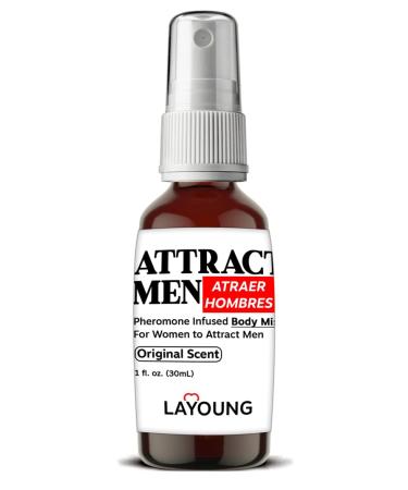 LAYOUNG Atraer Hombres Mist Corporal Spray con Infusi n de Feromonas Para Mujer F rmula Feromona