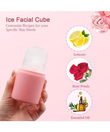 Silicone Face Ice Massager and Contourer - Pink | BeautifulYou - Buy Online on GoSupps.com