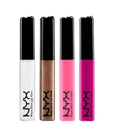 NYX Mega Shine Lip Gloss LG136 Dolly Pink - High Shine Lip Gloss for a Stunning Look - Buy Online on GoSupps.com