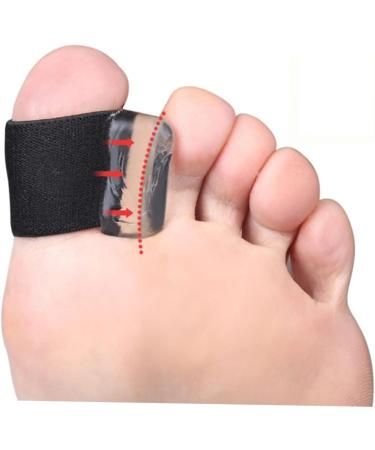 Healeved 4 Pairs Orthopedic Bunion Correct Spacer Set for Men - Black 2.5x2cm - Buy Online on GoSupps.com