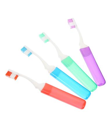 Healvian 12 pth trip fine toothbrush 1- articles oral toothbrush travel toothbrush travel accessories cleaning brush travel-must-haves toothbrush for child small toothbrush handbook pp