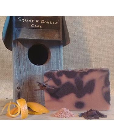 Zoe Soap - 100% Natural Handmade Saponified Oils | Sustainable Palm Coconut Shea Butter | Patchouli & Orange Essential Oils | 4.5 oz Made in USA - Buy Online on GoSupps.com