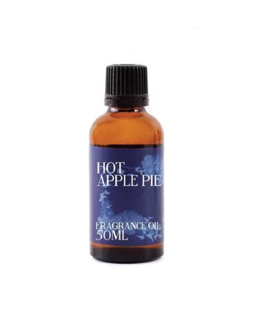 Mystic Moments | Hot Apple Pie Fragrance Oil - 50ml - Perfect for Soaps Candles Bath Bombs Oil Burners Diffusers and Skin & Hair Care Items Apple Pie 50ml - Buy Online on GoSupps.com