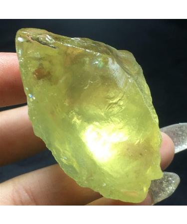 Crystal Natural Yellow Crystal Crystal raw Stone Specimen 80g Can be Used for ZJGIDTEM - Buy Online on GoSupps.com