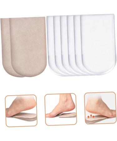 FRCOLOR 1 Set Half Size Heel Pad Sports Heel Pads Creative Heel Pads Shoes Height Increase Pads Invisible Height Pads Comfortable Heel Pads Inner Heightened Sock Pad Sports Heel Insoles - Buy Online on GoSupps.com