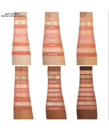 Colourpop Baby Got Peach Eyeshadow Palette - 9 Pan Full Size Palette - Buy Online on GoSupps.com