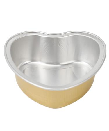 Portable Golden Heart Wax Bean Melting Shell - Reusable Aluminum Film High-Temperature Resistant for Hair Removal - Buy Online on GoSupps.com