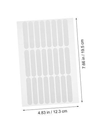minkissy 4 Sheets Nail Design Tips Display Adhesive Nail Display Adhesive Clear Adhesive Tape Removable Mounting Tape for Nail - Buy Online on GoSupps.com