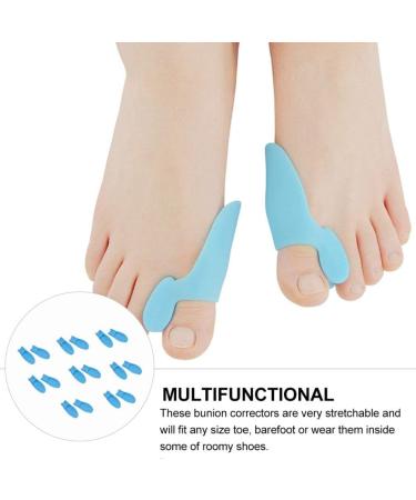8 Pairs Hallux Separators & Plantar Stretchers for Bunions - Effective Thumb Bunion Foot Spreaders for Daily Use | International Shipping - Buy Online on GoSupps.com