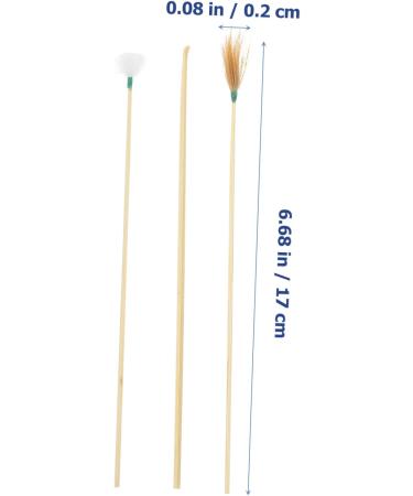 Eco-Friendly Bamboo Earwax Removal Stick Set - 5-Piece Ear Pick Cleaning Kit for Home & Travel | Sustainable Chicken Accessories - Buy Online on GoSupps.com