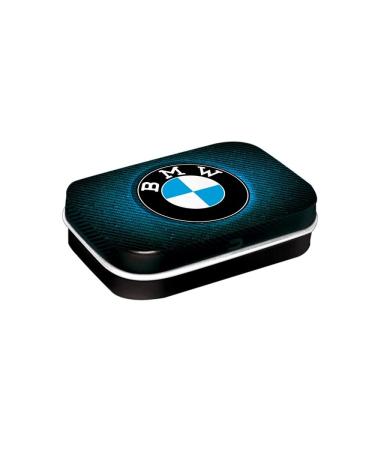Nostalgic-Art Retro Pillendose 4 x 6 x 1.6 cm BMW-Logo Blue Shine-Gift idea for BMW Accessories fans with peppermint drages vintage design - Buy Online on GoSupps.com