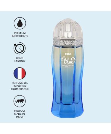 DJ Aqua Blue Eau De Parfum Perfume for Men with Fresh and Citrusy Notes | Long-Lasting EDP 100ml - Ideal Fragrance for Professional Success and Glamorous Evenings - Rakhshabandhan Gifts - Buy Online on GoSupps.com