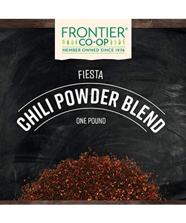 Frontier Co-op Fiesta Chili Powder Blend â€“ 1lb | Gourmet Spice for Bold Flavor - Buy Online on GoSupps.com