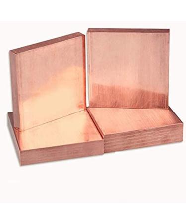 Jonoisax 99.9% Pure Copper Sheet - T2 Copper Flat Bar 20mm Width 20mm Thickness 20mm Length for International Shipping - Buy Online on GoSupps.com