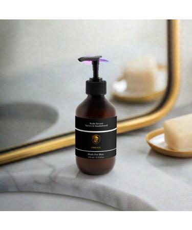 Ferraux Body Serum For Men - Spices & Sandalwood Scent - Buy Online on GoSupps.com