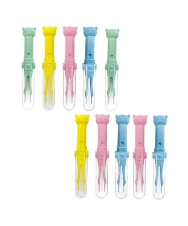 Healeved 10pcs Booger Clip Hairbrush Cleaner Nursing Ear Cleaning Tools Round Nose Tweezers Nose Booger Tweezers Baby Safe Nasal Booger Baby Booger Tweezer Nose Cleaning Tweezers Comb