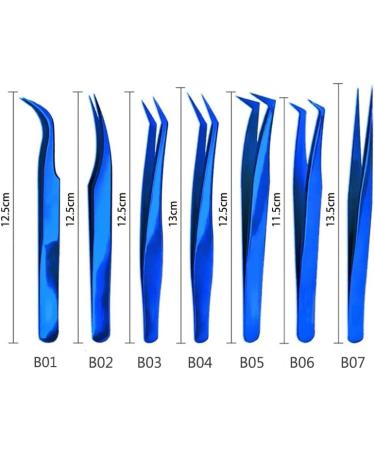 Buy High Precision Volume Eyelash Tweezers | Stainless Steel Antistatic Tweezers for Eyelash Extensions - International Shipping - Buy Online on GoSupps.com