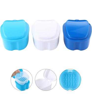 Artibetter 2-Piece Denture Case with Sieve - Prosthesis & Retainer Cleaner Box for Night Use | International Shipping - Buy Online on GoSupps.com