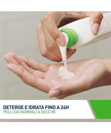 CeraVe Body and Travel Kit Moisturizing Face and Body Lotion for Dry Skin with Hyaluronic Acid 473 ml + Travel-Size Moisturizing Face Wash for Normal to Dry Skin 20 ml - Buy Online on GoSupps.com