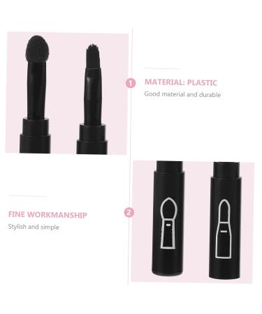 4-in-1 Makeup Brush Set - Lip Eyeshadow Eyeliner & Eyebrow Brushes for Women | Versatile Cosmetic Tool for Effortless Makeup Application - Buy Online on GoSupps.com