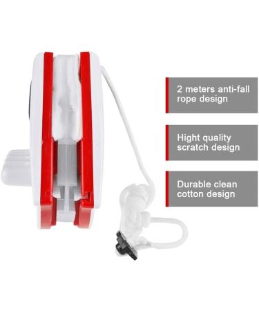 QTYUERGK Window Cleaner 15-24 mm Magnetic Window Cleaner Double Side Glass Wiper Cleaner Glass Cleaning Tool Glider Washing Brush Cleaners - Buy Online on GoSupps.com