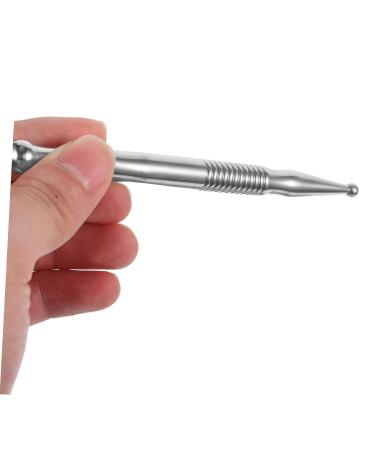 Stahad Face Acupuncture Pen - Stainless Steel Manual Acupuncture Pen for Facial and Foot Treatment - Buy Online on GoSupps.com