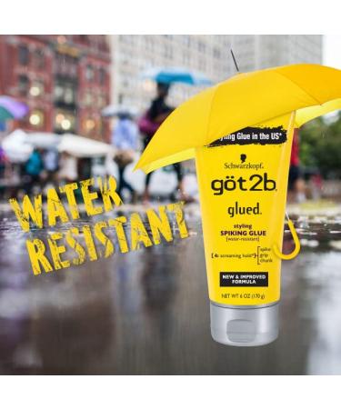 Got2B Glued Styling Spiking Hair Gel Set - 2x6oz Tubes + 1 Travel 1.25oz Tube - Buy Online on GoSupps.com