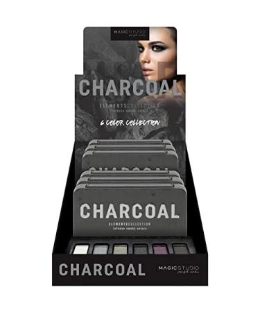Magic Studio Charcoal 6 Eyeshadow Palette