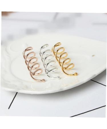 Zonster 10-Piece Spiral Bobby Pins - Rotating Screw Hair Clips for Perfect Bun Hairstyles - Mini Spin Clips with Rounded Tips - No Scratch Hair Detention for DIY Styles - Buy Online on GoSupps.com