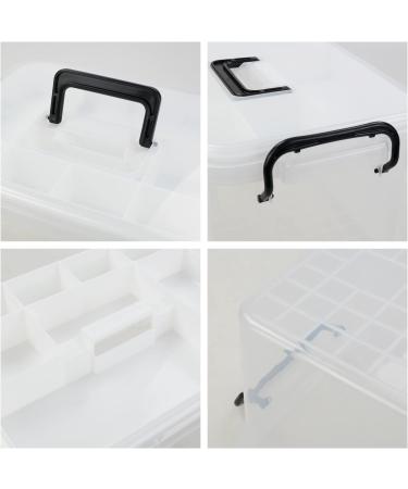 Sandmovie 2-Layer Plastic Storage Bin Family First Aid Box - 1 Pack - Buy Online on GoSupps.com