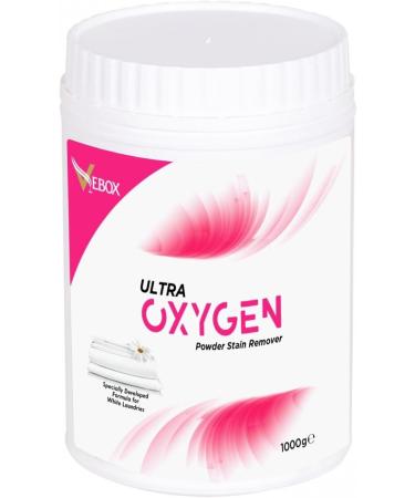 Vebox - Ultra Oxygen Bleach - Powder Stain Remover - Developed for White Laundries 1KG - Buy Online on GoSupps.com