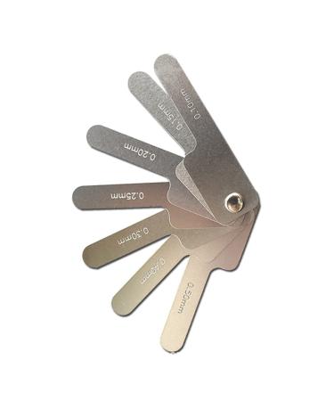 Interproximal Reduction Gauge Ruler Tooth for Measure Reciprocating System Stainless Steel Orthodontic Instrument Measuring Ruler
