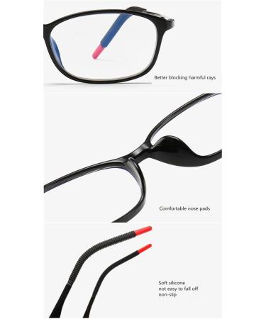 DAUCO Blue Light Blocking Glasses for Kids and Teens Better Sleep Anti Glare Fatigue Blocking Headaches Eye Strain Type 5 - Buy Online on GoSupps.com