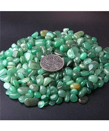 1lb Green Aventurine Tumbled Chips - Small Irregular Shape Gemstones for Healing - 1 Pound - Buy Online on GoSupps.com