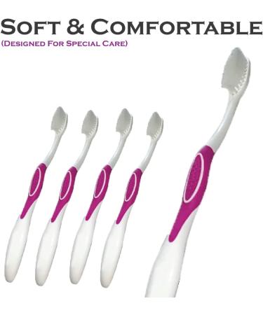 SDC Extra Soft Manual Toothbrush for Sensitive Gums | Ideal for Periodontal Therapy | 1-Pack | Maintains Oral Hygiene - Buy Online on GoSupps.com