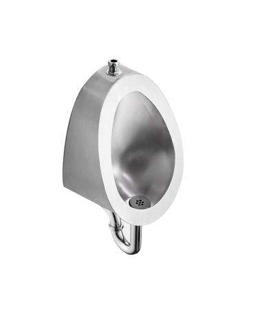 Automatic Induction Urinal Public Toilet Urinal 304 Stainless Steel Urinal Wall-Mounted Male Urinal Small Vertical Toilet Suitable for Home Hotel School