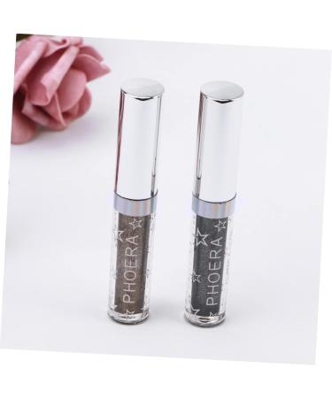 TOVINANNA 2pcs Liquid Eyeshadow Sparkling Eyeliner Shining Eyeshadow Glow Liquid Eye Shadows Shiny Pearlescent - Buy Online on GoSupps.com