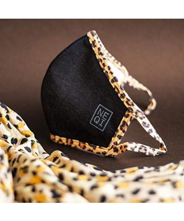 Shop Neqi Community Face Coverings - Black/Leo SM | International Shipping Available - Buy Online on GoSupps.com